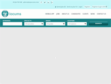 Tablet Screenshot of mplocums.com